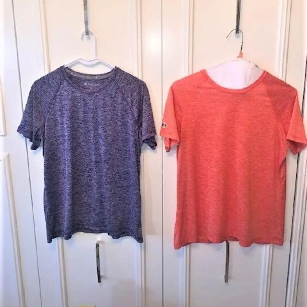Set 2 Holloway Electrify 2.0 short sleeve tees‎ L EUC